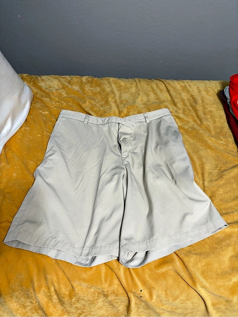 Nike Golf Dri-FIT Tour Performance Shorts Men's Shorts White Waist 38